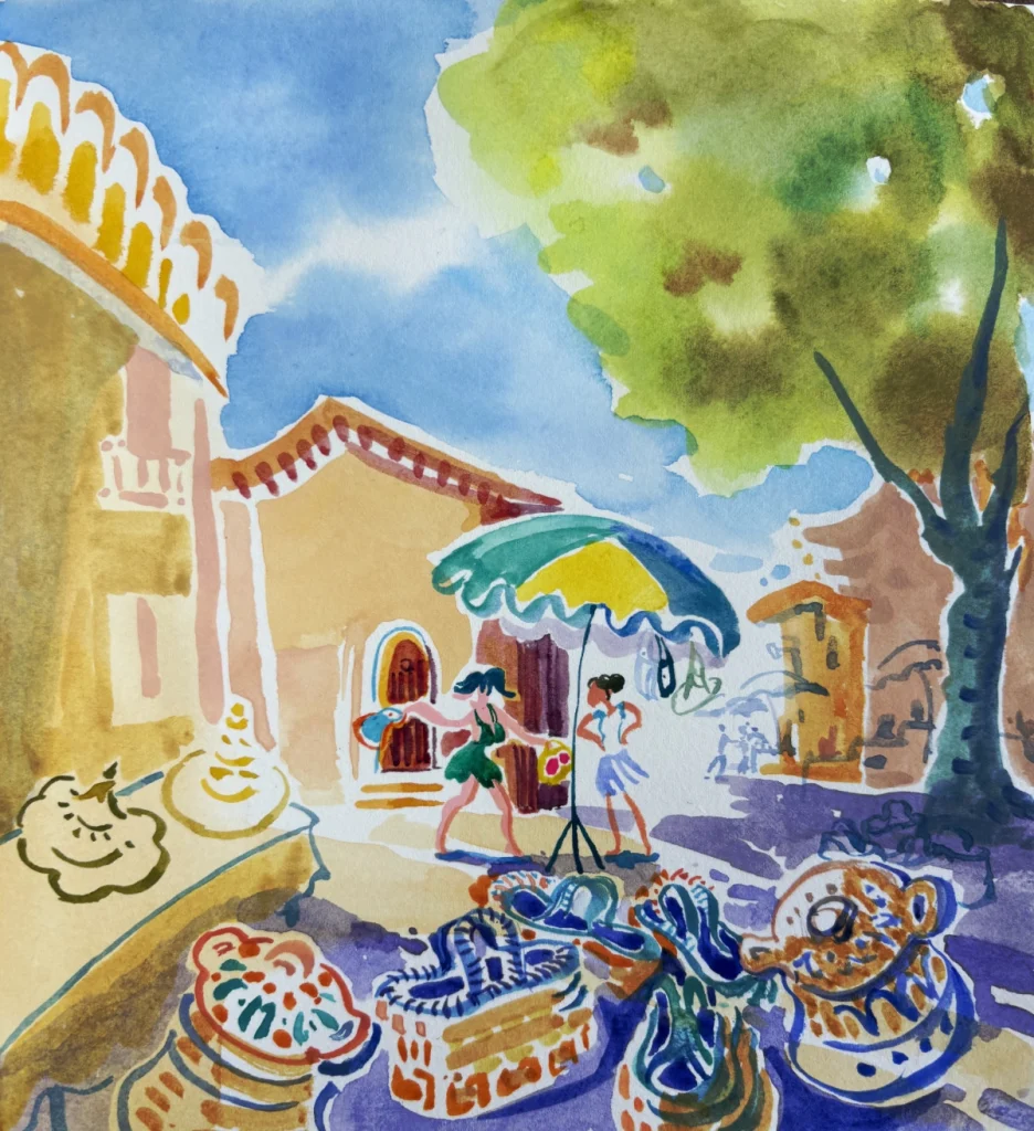 Market Day in Céret
