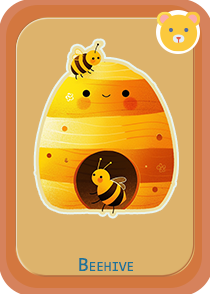 Beehive card